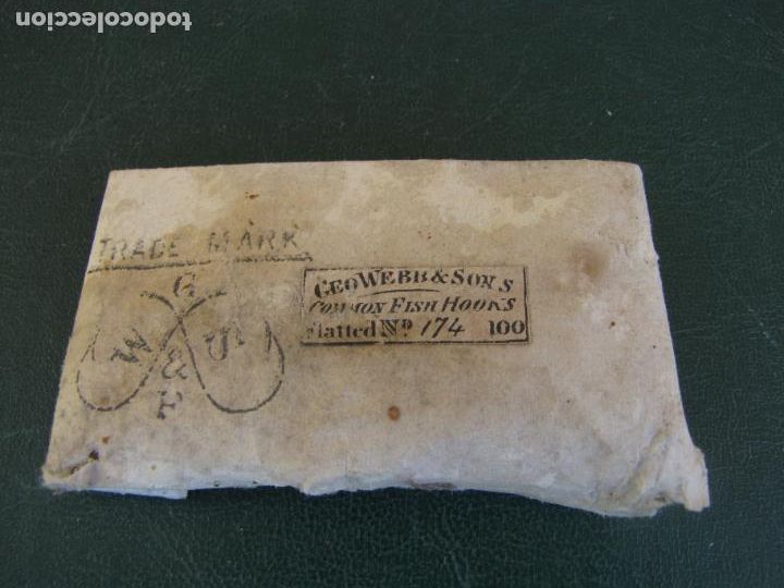 Collectionnisme sportif: 71.- Paquete de anzuelos Geo Webb & Sons y WW. Gould & ons. Hacia 1870