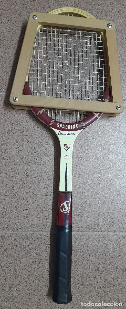 Coleccionismo deportivo: RAQUETA PERSONALIZADA DENNIS RALSTON DE SPALDING - Foto 1