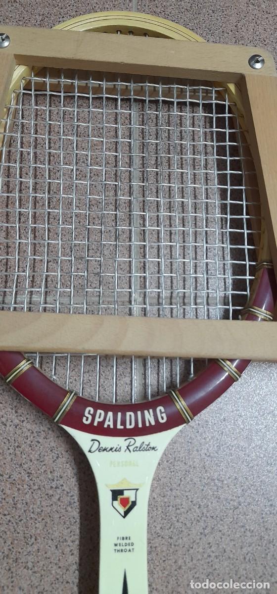 Coleccionismo deportivo: RAQUETA PERSONALIZADA DENNIS RALSTON DE SPALDING - Foto 2