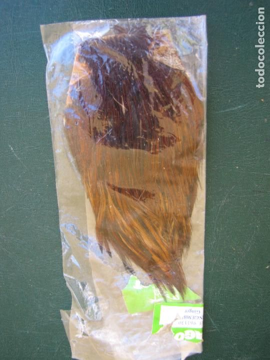 Collectionnisme sportif: 79.- Cuello de gallo Ginger para montaje de moscas y streamers. Ragot