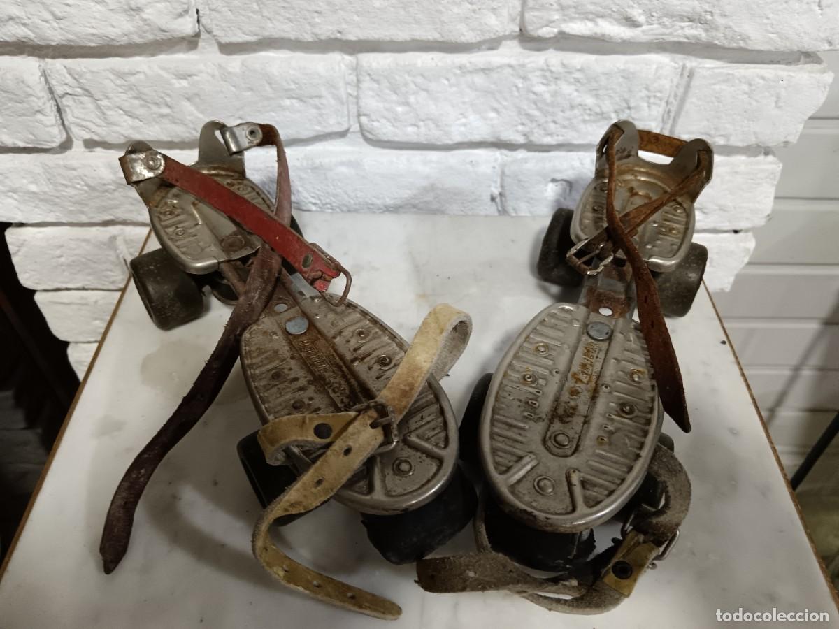 Coleccionismo deportivo: ANTIGUOS PATINES+FUNDA - Foto 3