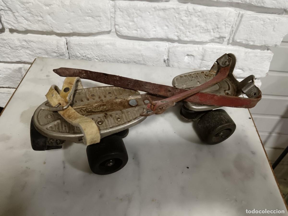 Coleccionismo deportivo: ANTIGUOS PATINES+FUNDA - Foto 5