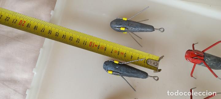 Coleccionismo deportivo: Lote de 8 plomos de pesca a Surfcasting. - Foto 7