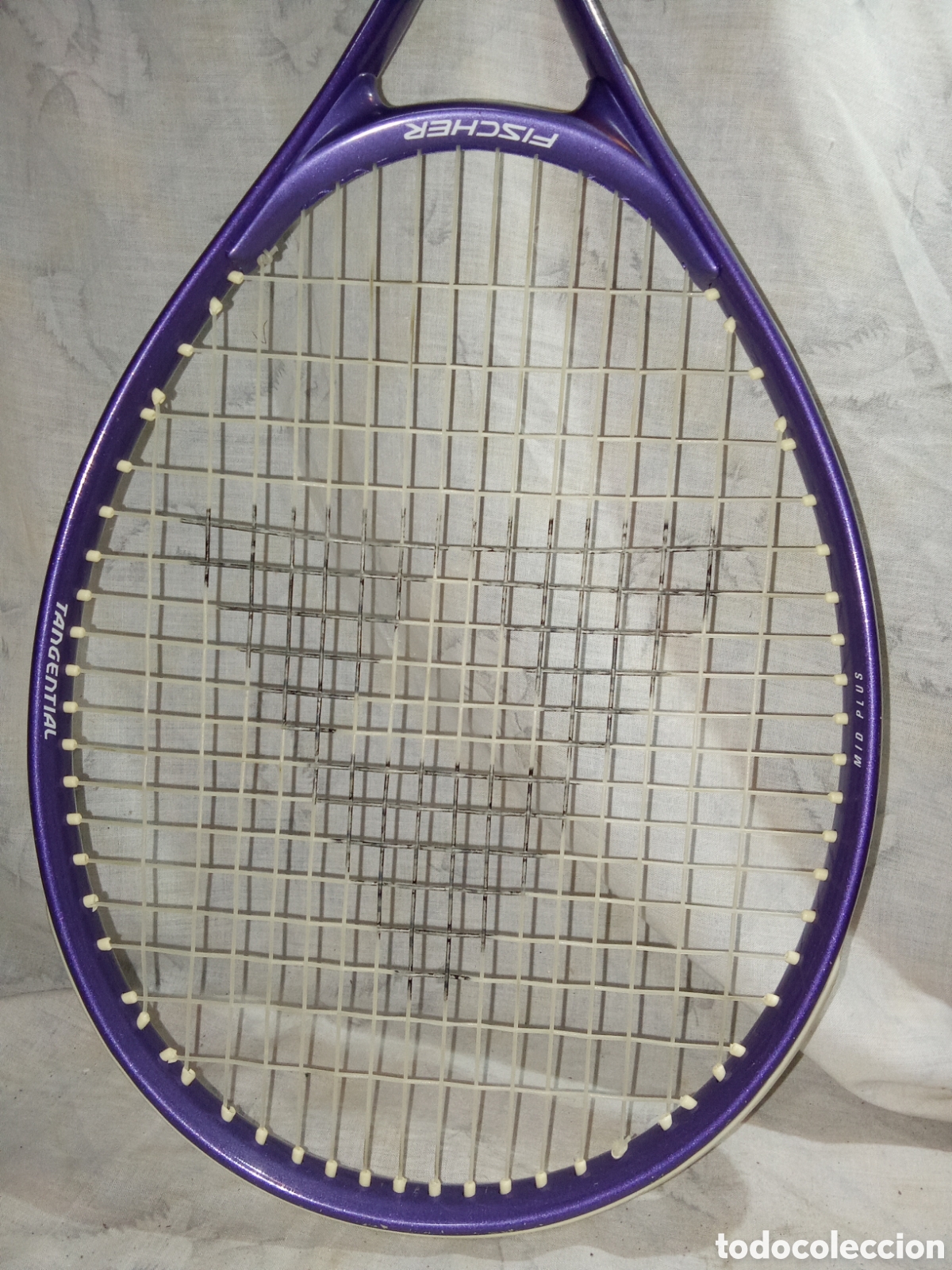 Coleccionismo deportivo: RAQUETA FISCHER TANGENTIAL - Foto 3