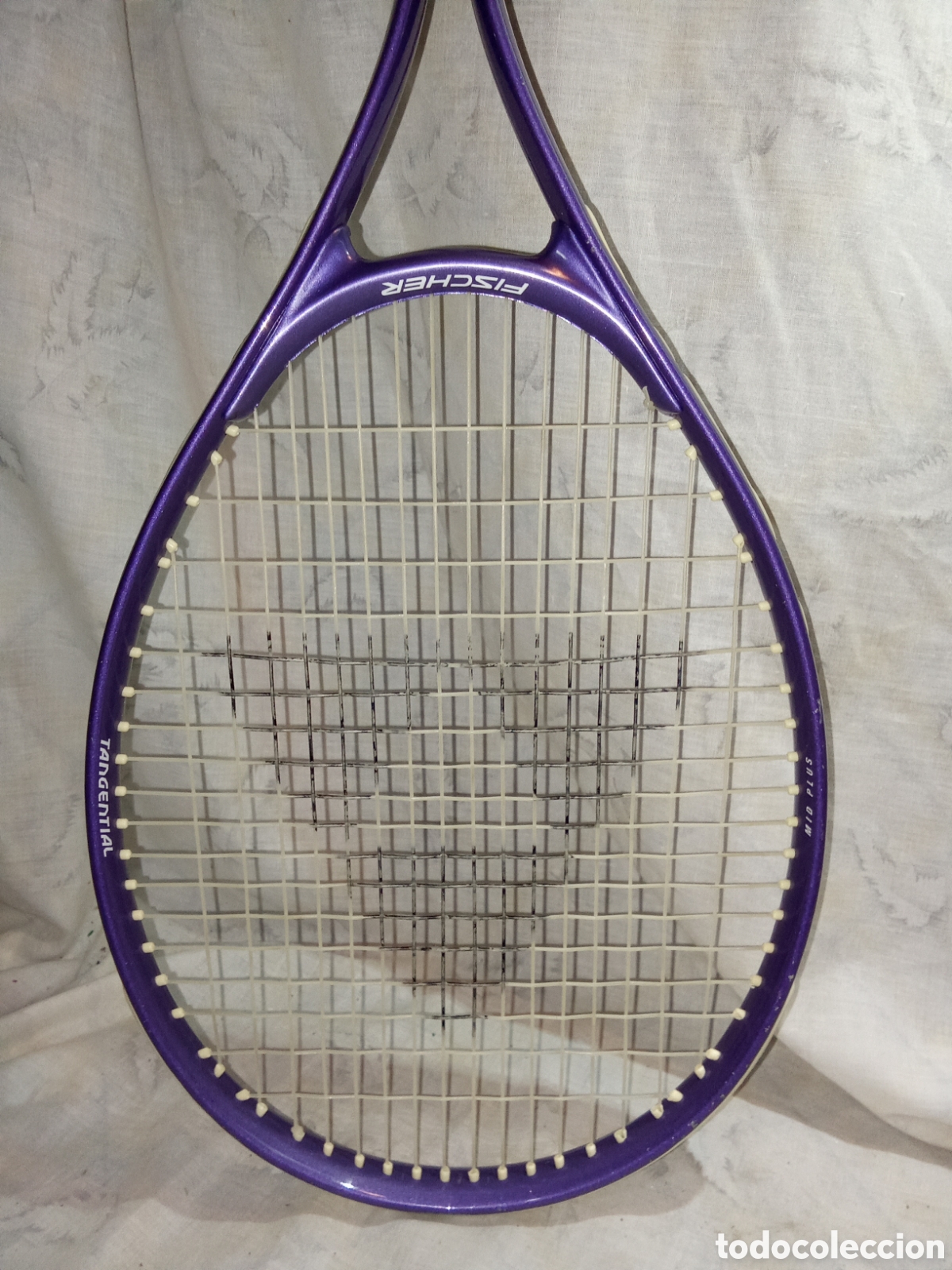 Coleccionismo deportivo: RAQUETA FISCHER TANGENTIAL - Foto 5