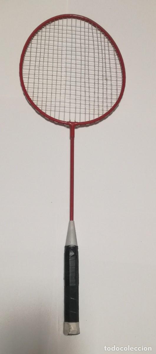 Collectionnisme sportif: Raqueta de badminton antigua: 63 cm de largo