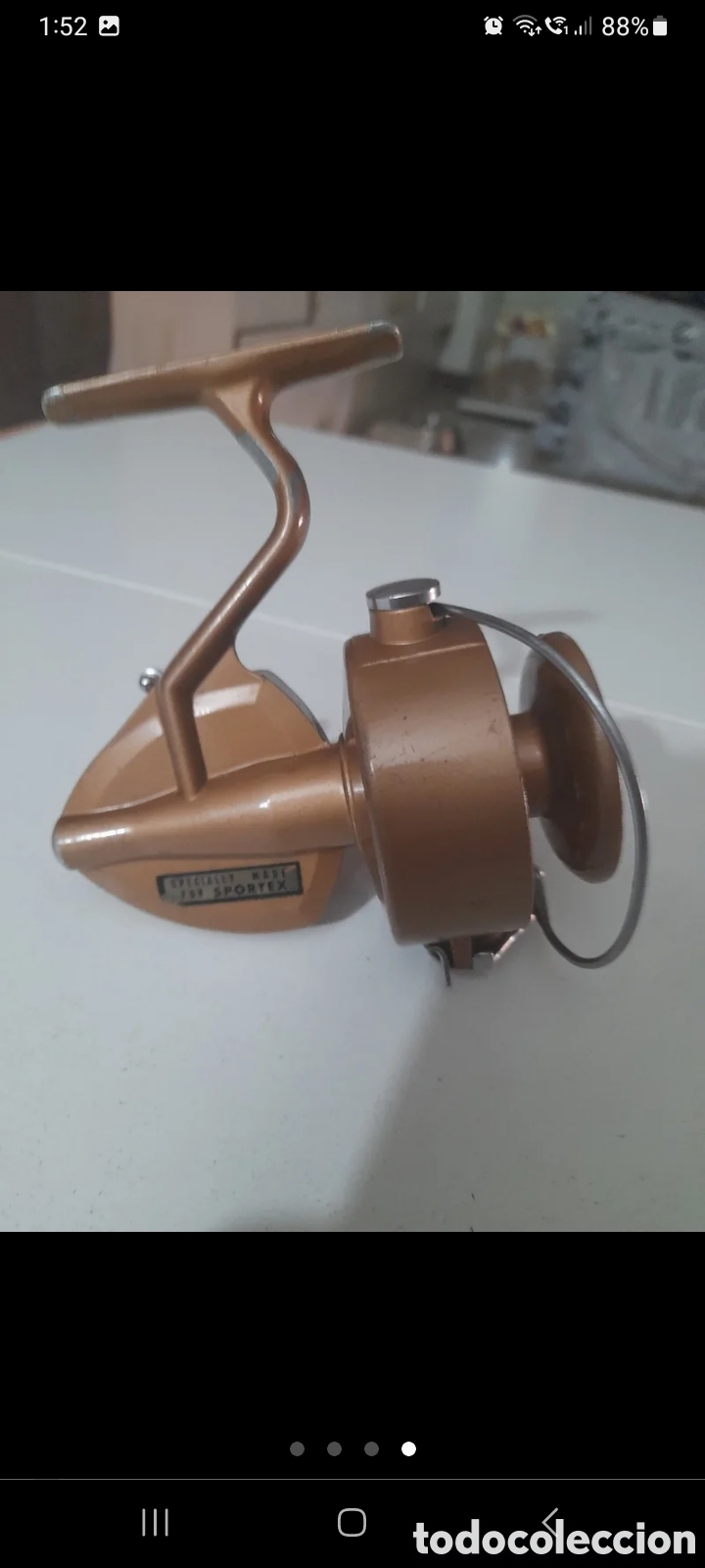 Coleccionismo deportivo: Carrete karman modelo de luxe - Foto 3