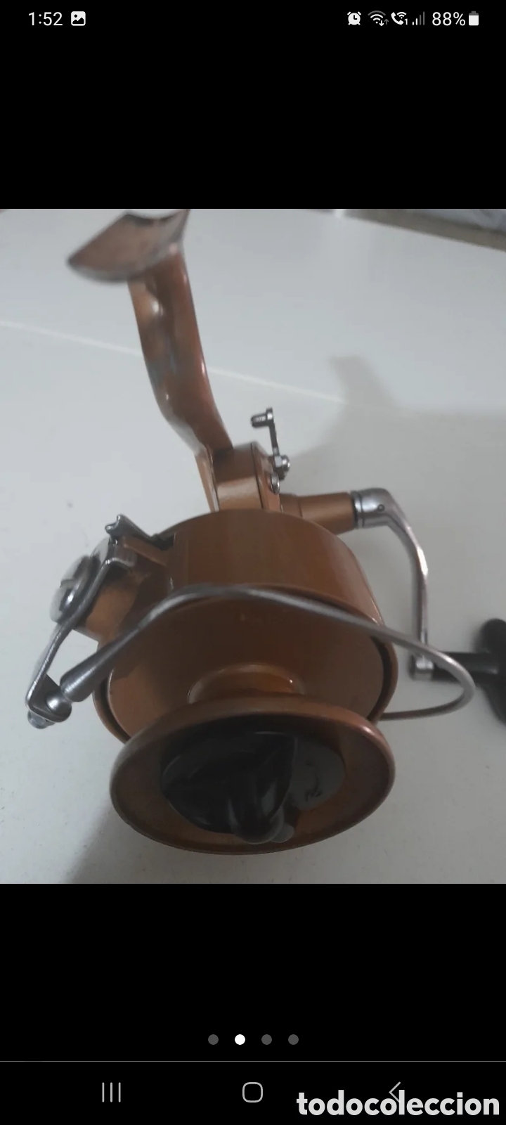 Coleccionismo deportivo: Carrete karman modelo de luxe - Foto 4