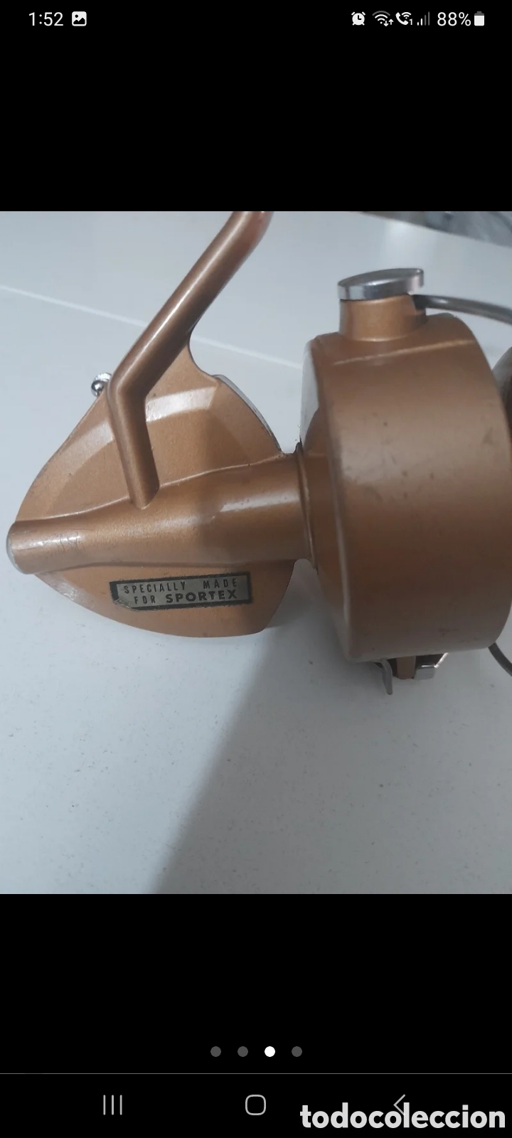 Coleccionismo deportivo: Carrete karman modelo de luxe - Foto 1