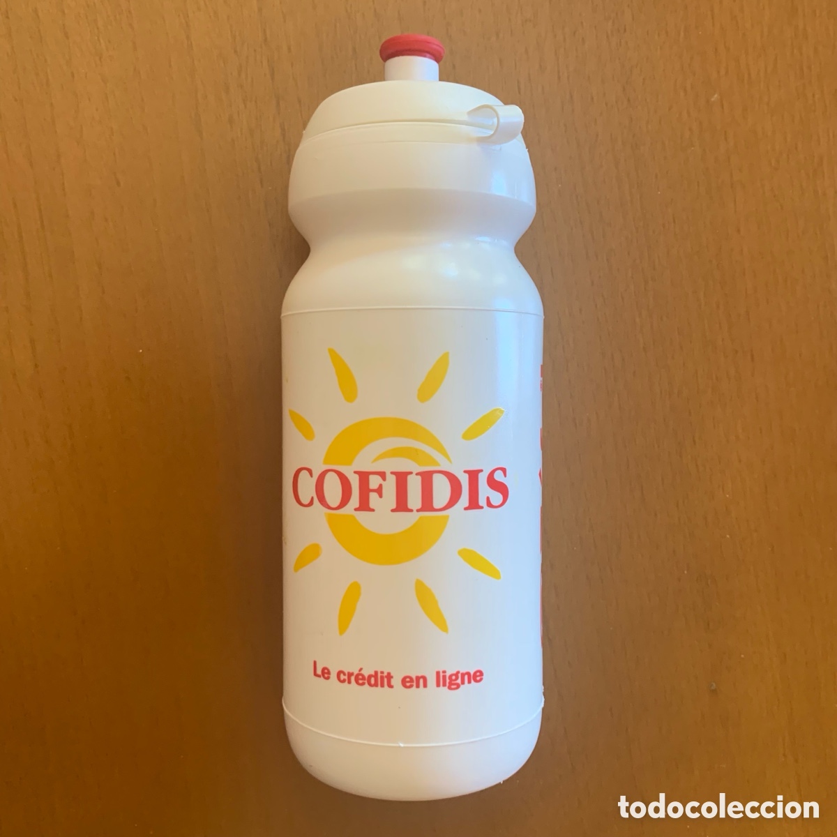 Coleccionismo deportivo: Botell&iacute;n Ciclismo Equipo Cofidis - Foto 1