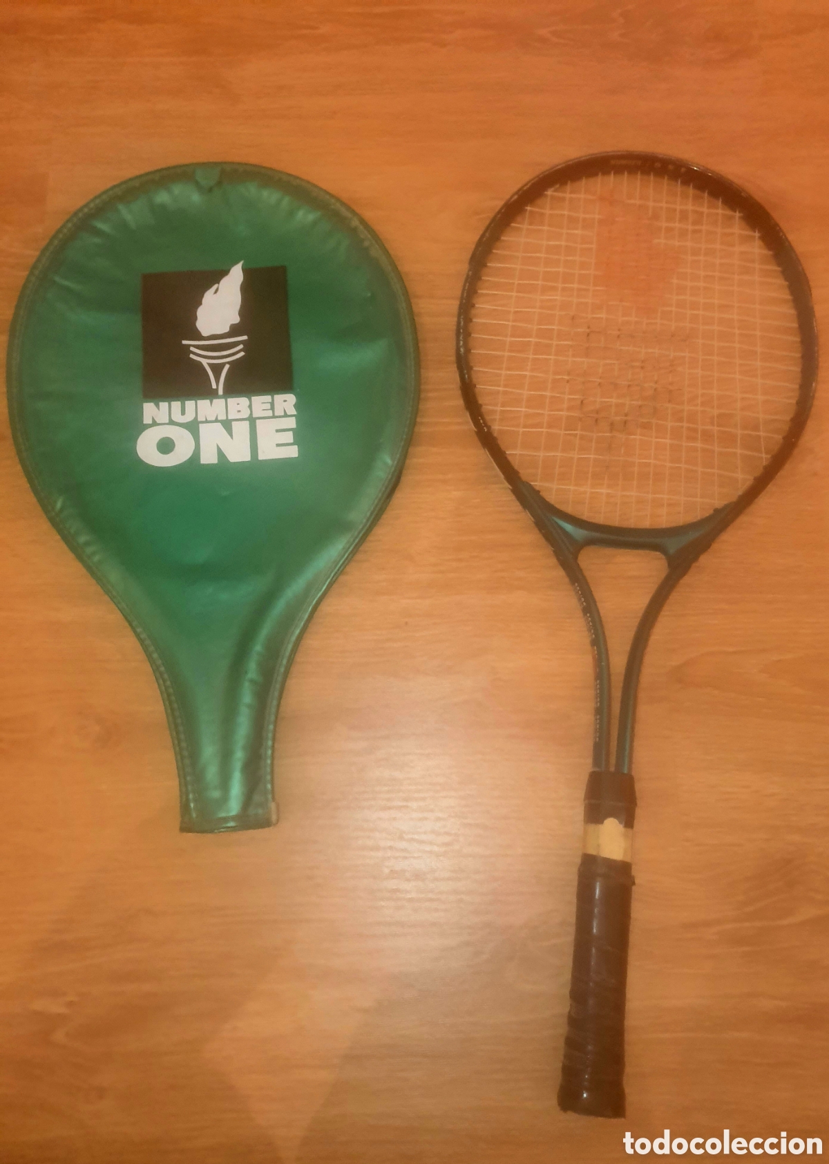 Collectionnisme sportif: antigua raqueta senior number one