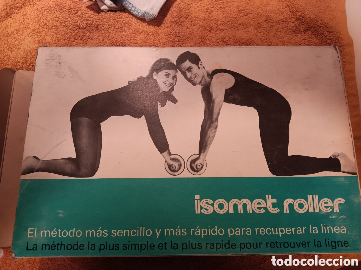 Coleccionismo deportivo: Isomet roller maquina para adelgazar a&ntilde;os 80