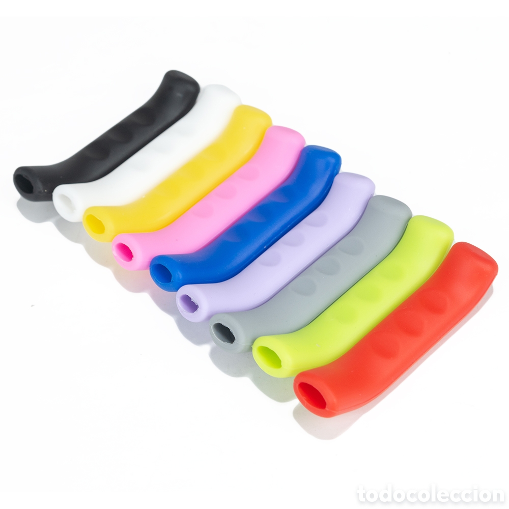 Collectionnisme sportif: Funda Protectora De Silicona Para Mango De Freno De Bicicleta Y Patinete
