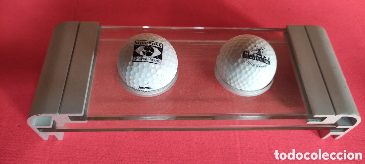 Coleccionismo deportivo: EXPOSITOR PELOTAS DE GOLF - Foto 2