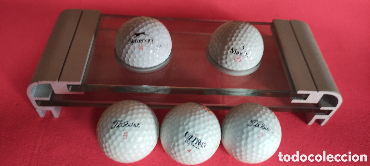 Coleccionismo deportivo: EXPOSITOR PELOTAS DE GOLF - Foto 3