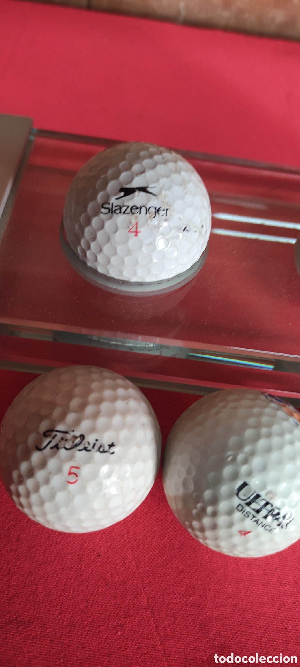 Coleccionismo deportivo: EXPOSITOR PELOTAS DE GOLF - Foto 5