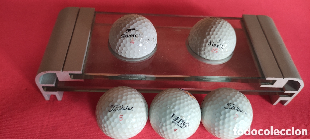 Coleccionismo deportivo: EXPOSITOR PELOTAS DE GOLF - Foto 6