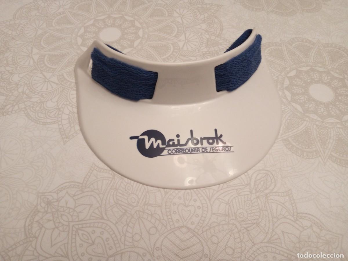 Collectionnisme sportif: Visera Maisbrok Correduria de Seguros