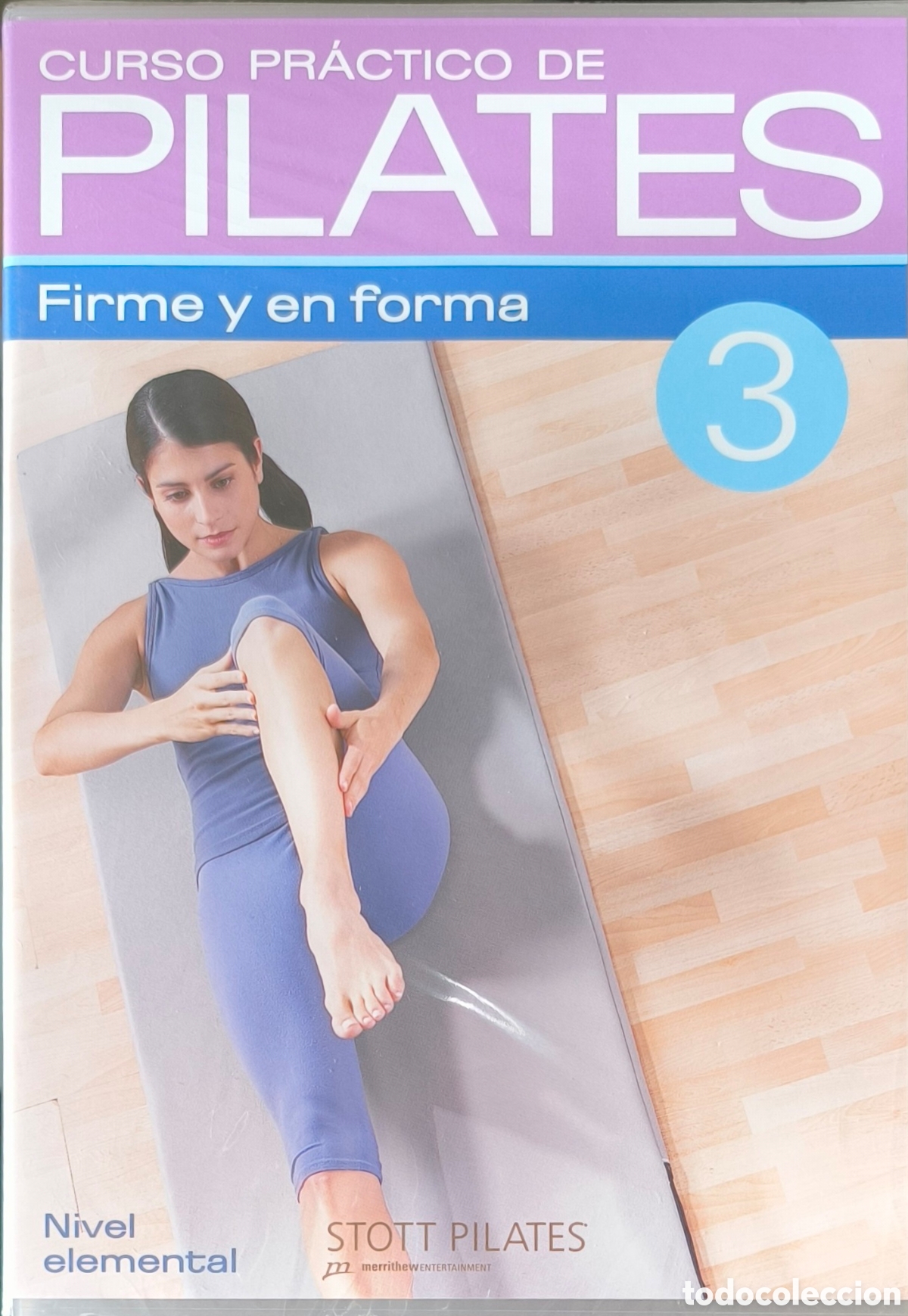 Coleccionismo deportivo: 3 DVD CURSO PR&Aacute;CTICO DE PILATES - Foto 6
