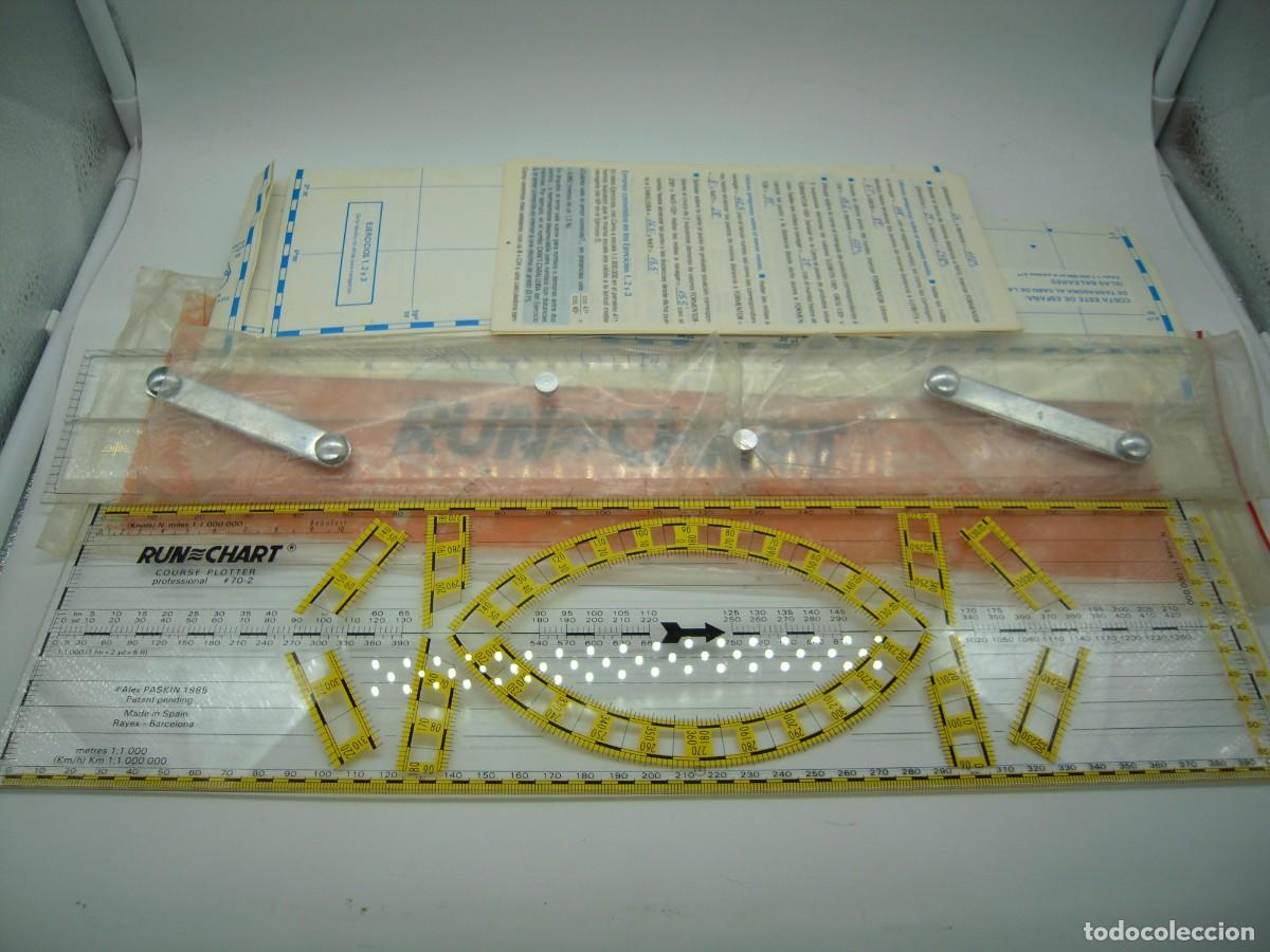 Coleccionismo deportivo: reglas nauticas run chart - Foto 1