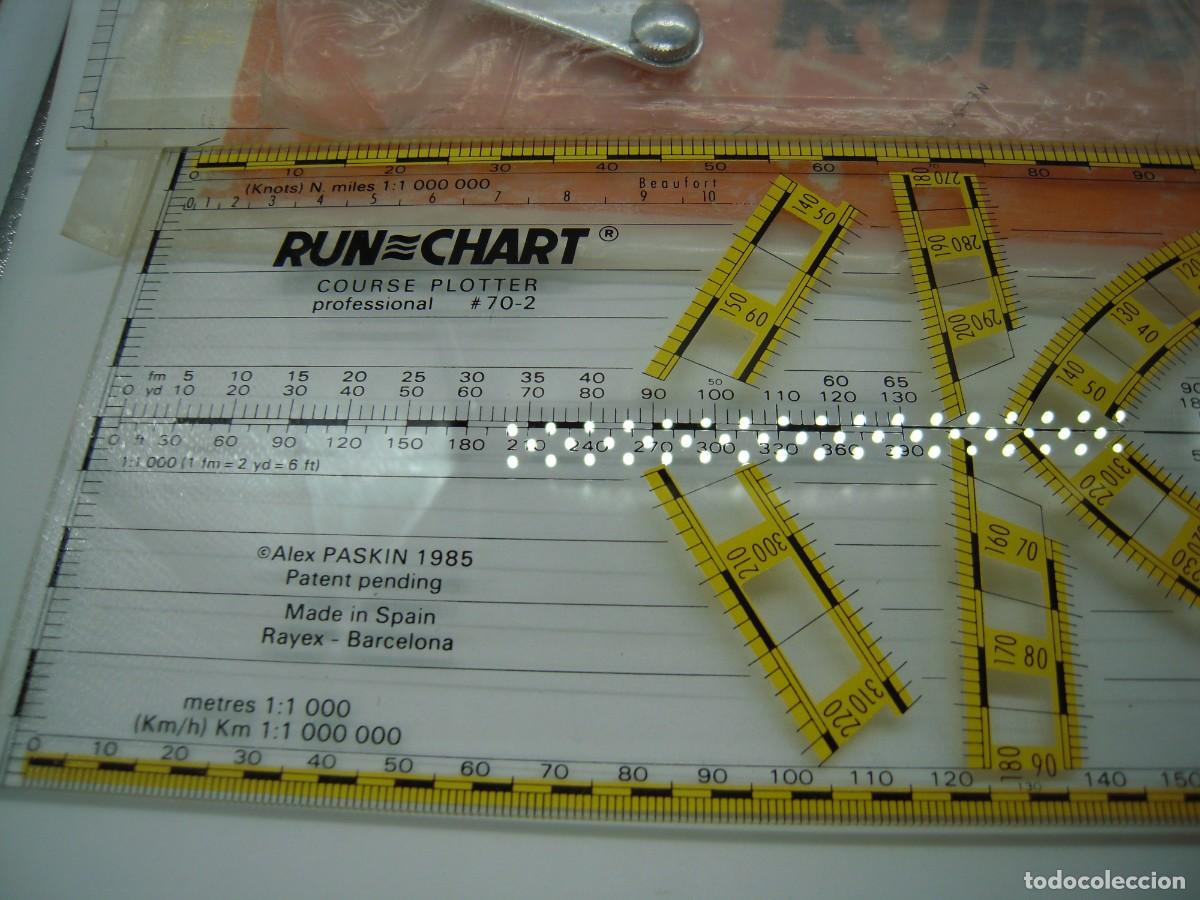 Coleccionismo deportivo: reglas nauticas run chart - Foto 2