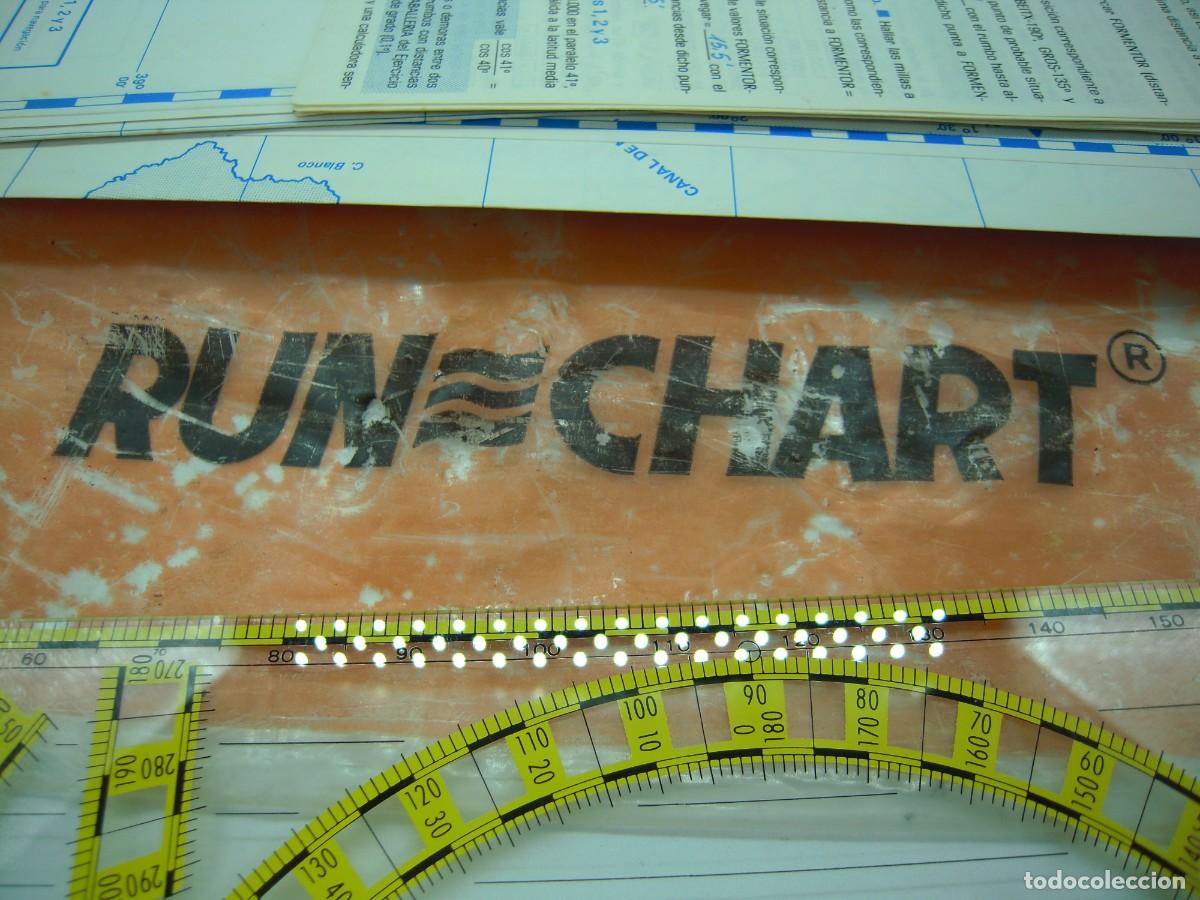 Coleccionismo deportivo: reglas nauticas run chart - Foto 3