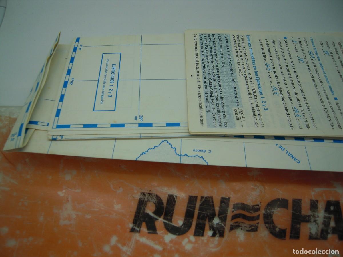 Coleccionismo deportivo: reglas nauticas run chart - Foto 4