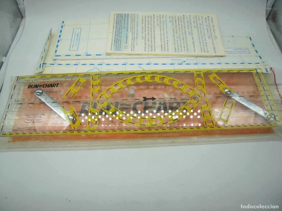 Coleccionismo deportivo: reglas nauticas run chart - Foto 7