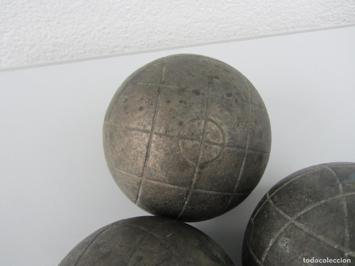 Coleccionismo deportivo: Bolas de petanca francesas. Lyon. - Foto 3