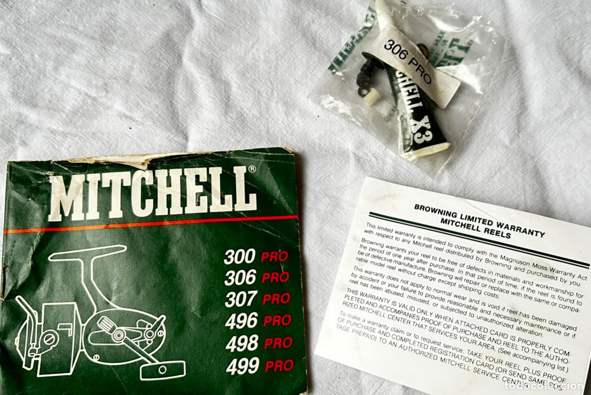 Coleccionismo deportivo: CARRETE DE PESCA MITCHELL 306 PRO, FRANCIA. - Foto 10