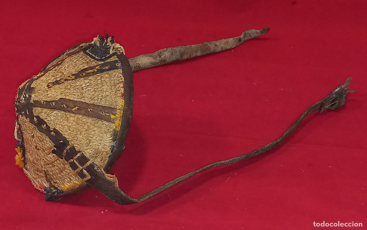 Collectionnisme sportif: MUY ANTIGUA COQUILLA DE ESPARTO Y CUERO DEL JUEGO PELOTA MANO