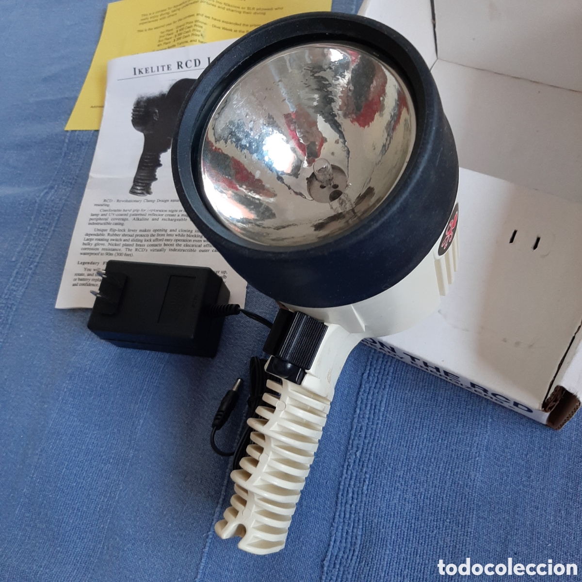 Coleccionismo deportivo: Linterna de buceo recargable Ikelite RCD - Foto 5