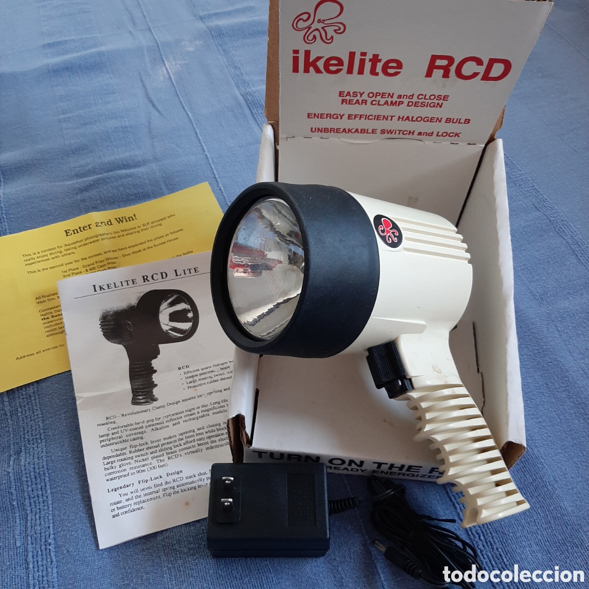 Coleccionismo deportivo: Linterna de buceo recargable Ikelite RCD - Foto 1