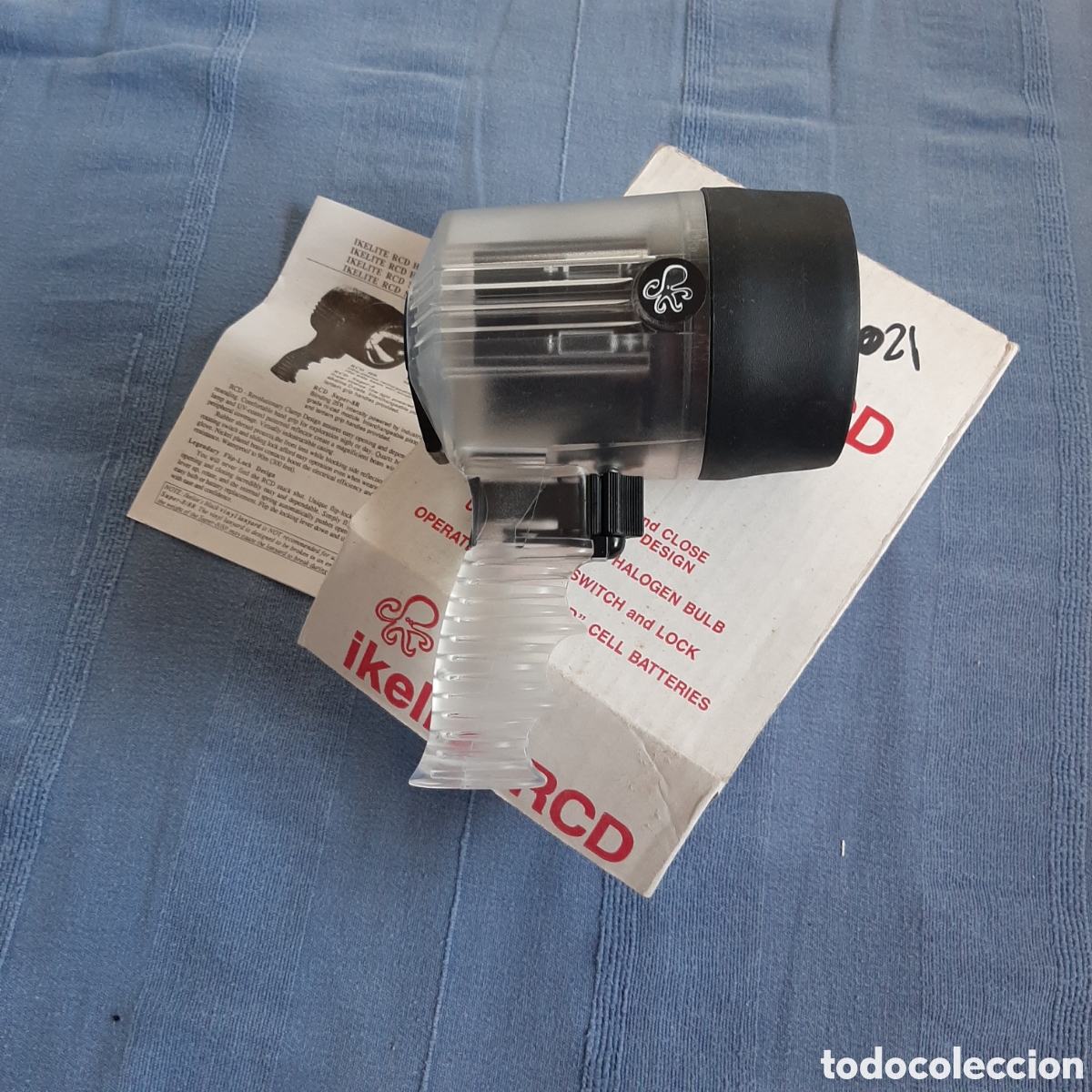 Coleccionismo deportivo: Linterna de buceo Ikelite RCD transparente - Foto 2