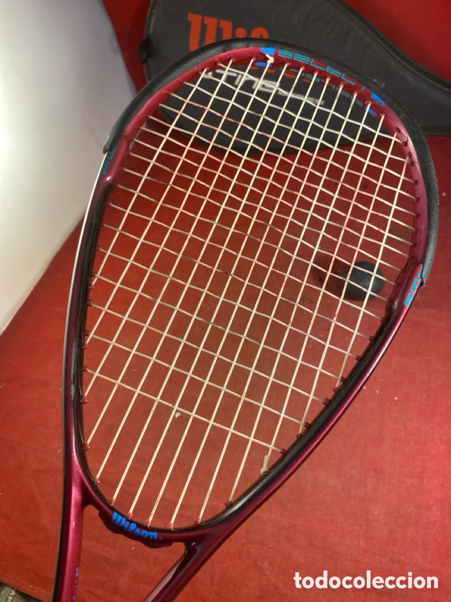 Coleccionismo deportivo: RAQUETA DE SQUASH WILSON - Foto 4