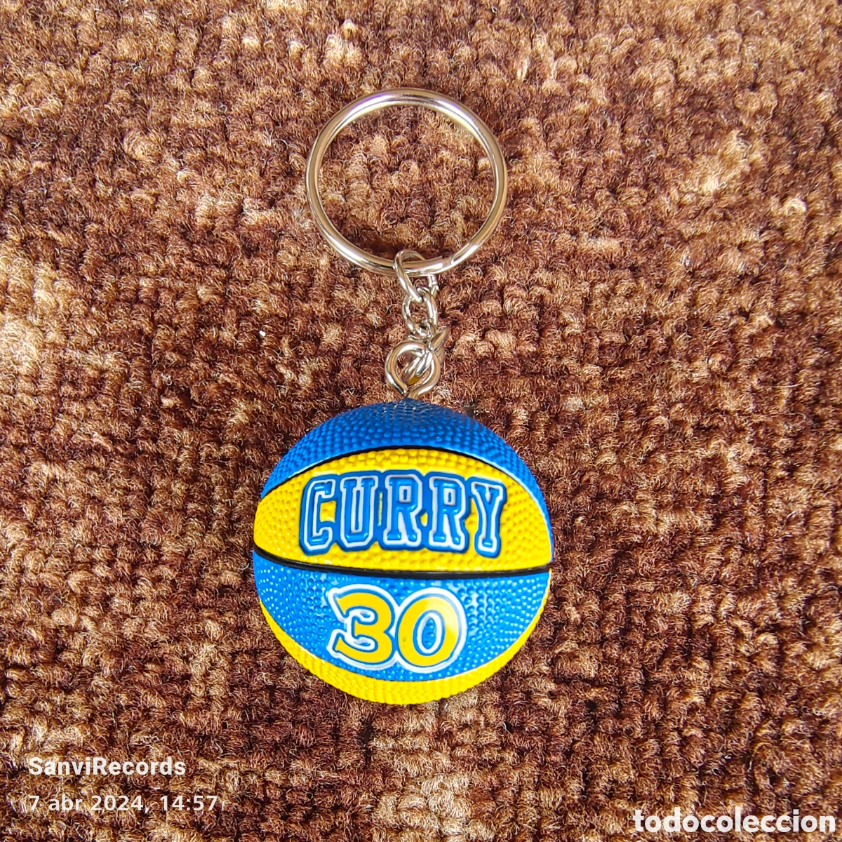 Collectionnisme sportif: LLAVERO BAL&Oacute;N DE BALONCESTO, CURRY