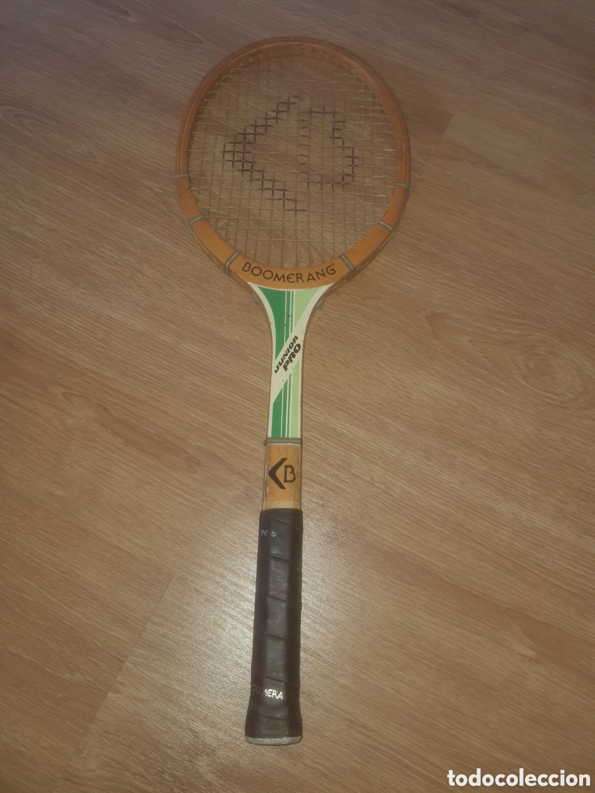 Collectionnisme sportif: Raqueta tenis boomerang junior pro