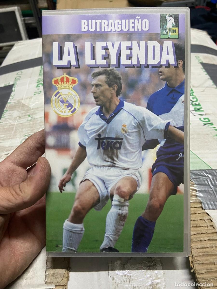 Collectionnisme sportif: VHS FUTBOL EMILIO BUTRAGUE&Ntilde;O LA LEYENDA BUITRE REAL MADRID