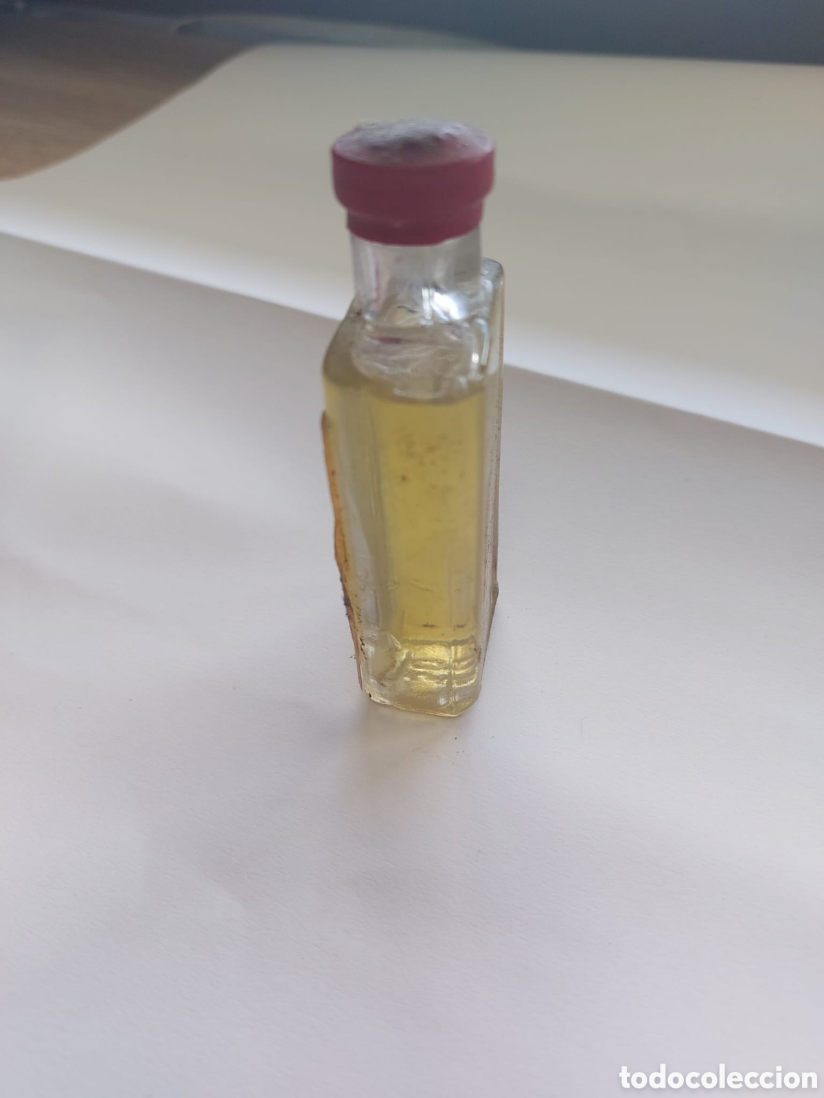 Coleccionismo deportivo: Aceitera cristal vintage - Foto 1