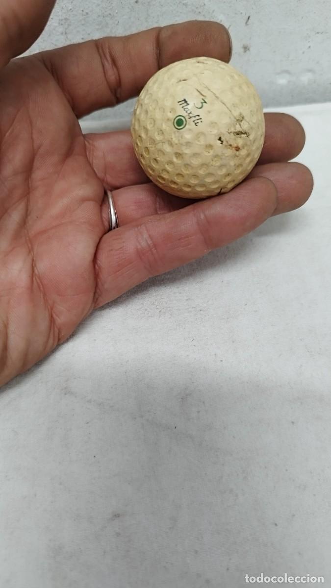 Coleccionismo deportivo: Antigua pelota de golf 3 Dunlop, - Foto 6