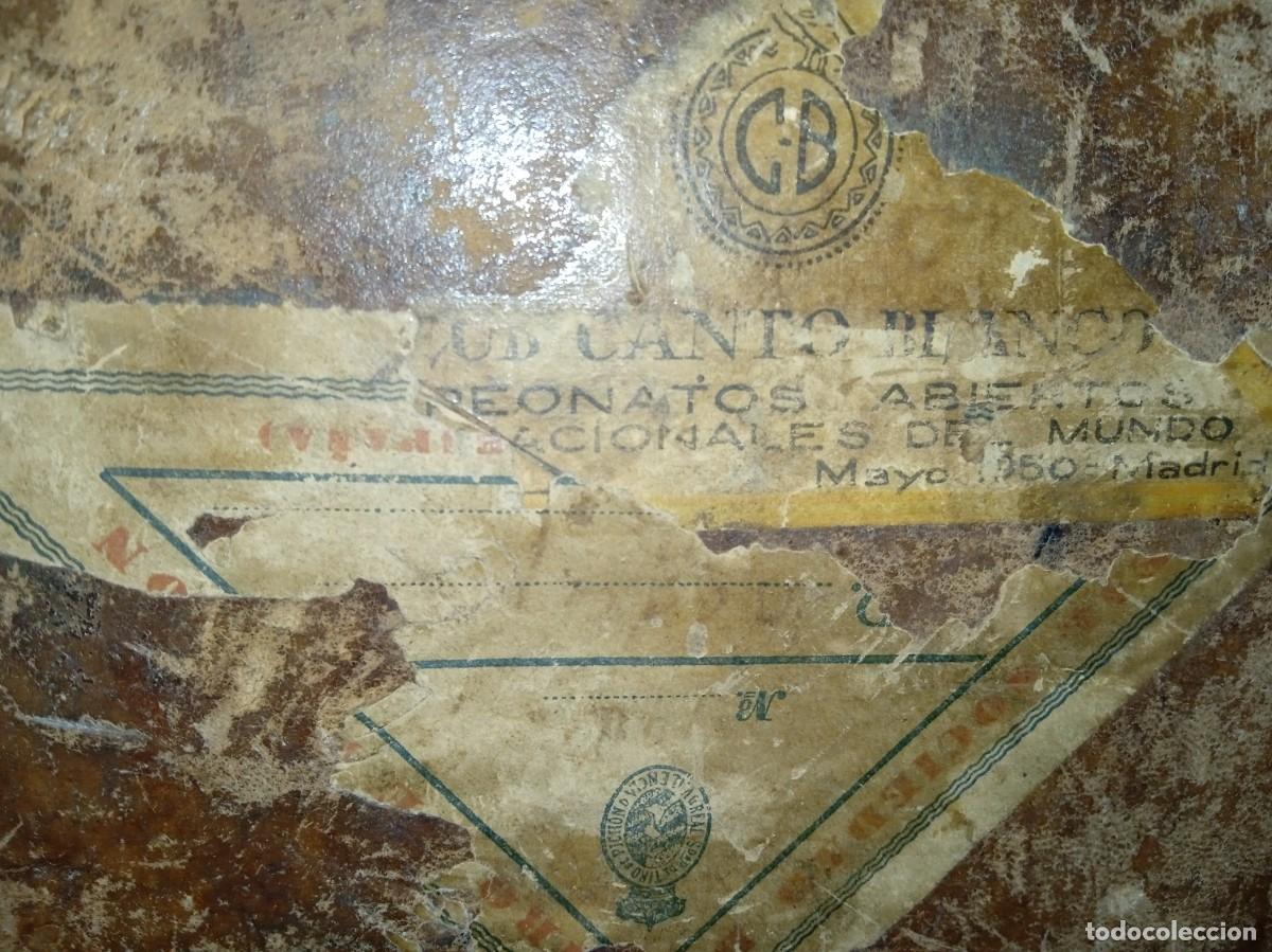 Coleccionismo deportivo: Antiguo MALET&Iacute;N de TIRO COMPETICI&Oacute;N. - Foto 3