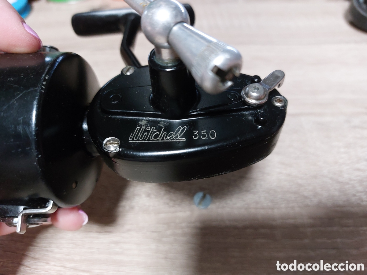 Coleccionismo deportivo: Mitchell 350- Carrete - Foto 2