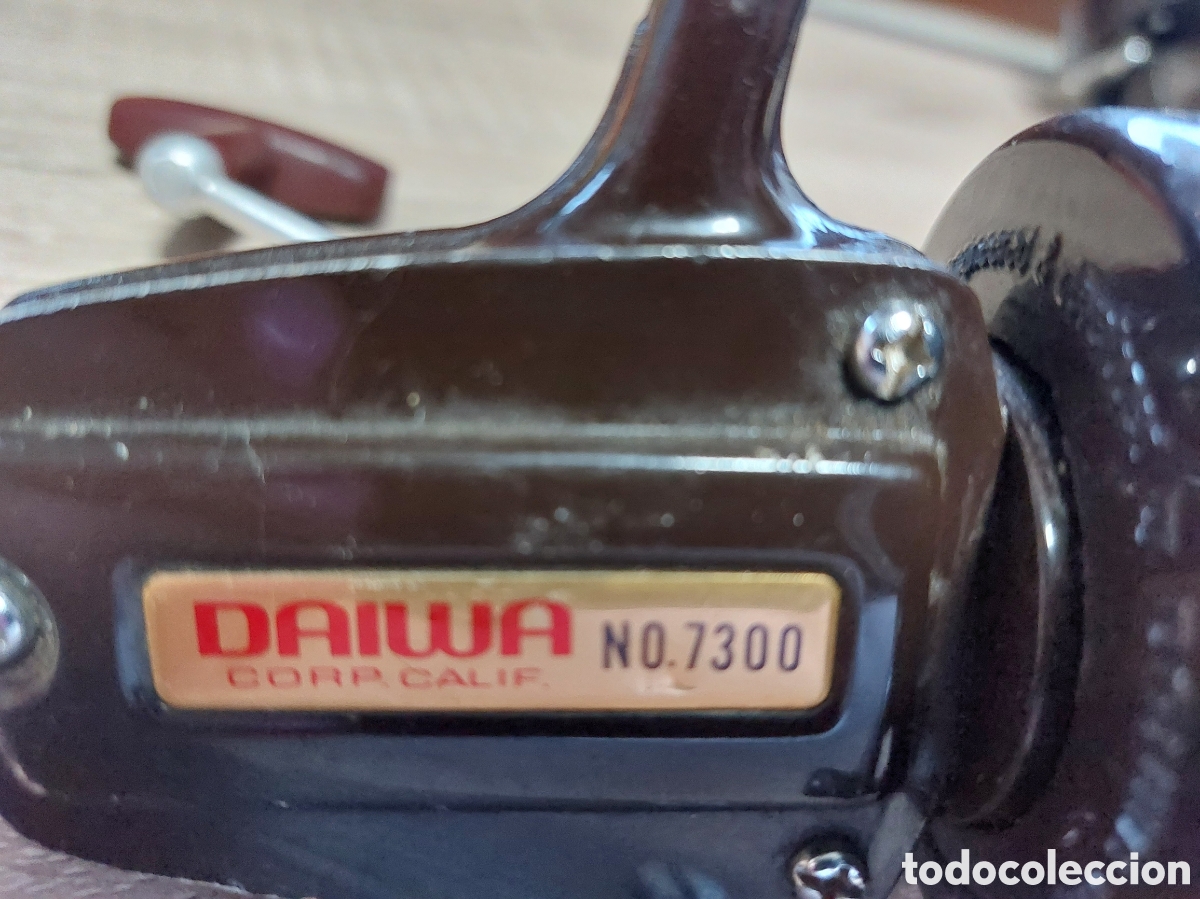 Coleccionismo deportivo: Carrete Daiwa n&uacute;mero 7300 - Foto 2