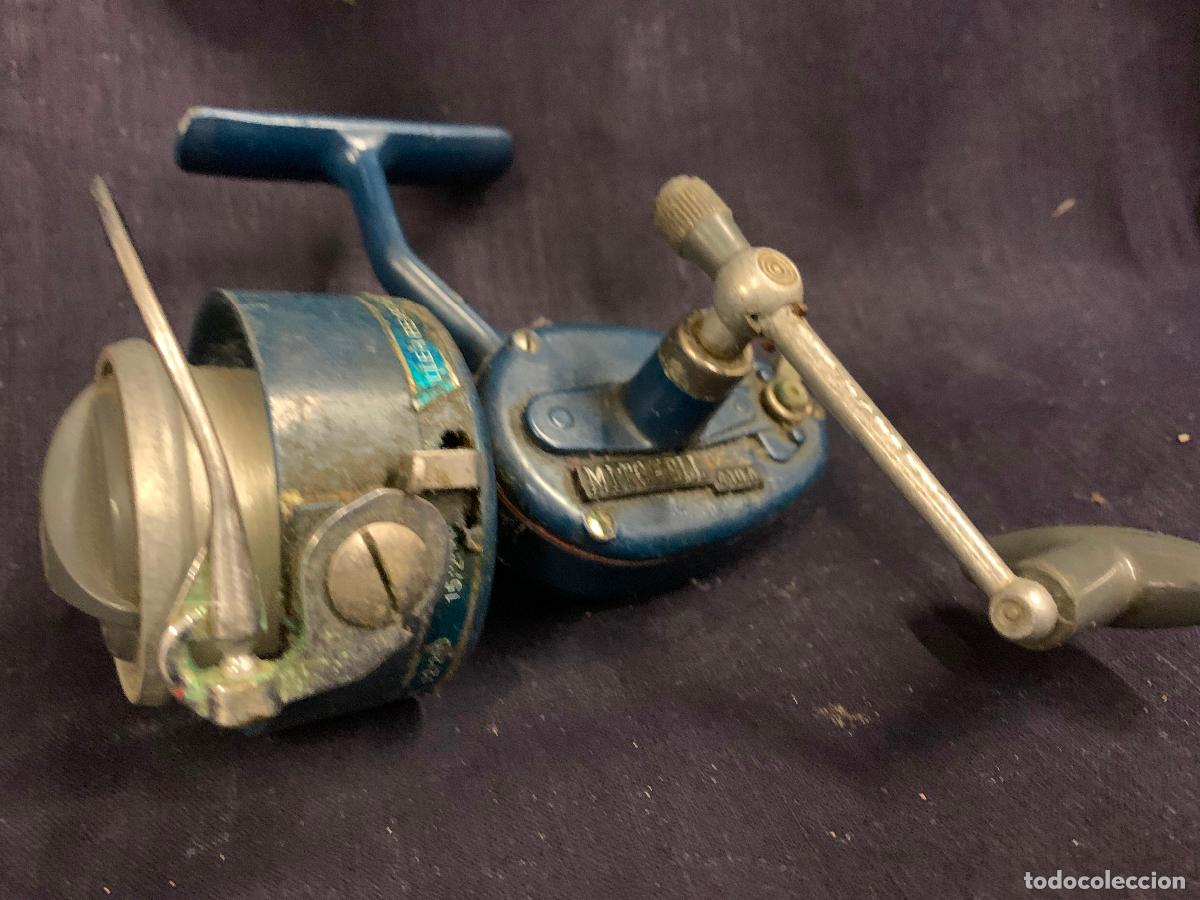 Coleccionismo deportivo: Antiguo carrete de pesca MITCHELL 410A - Foto 5