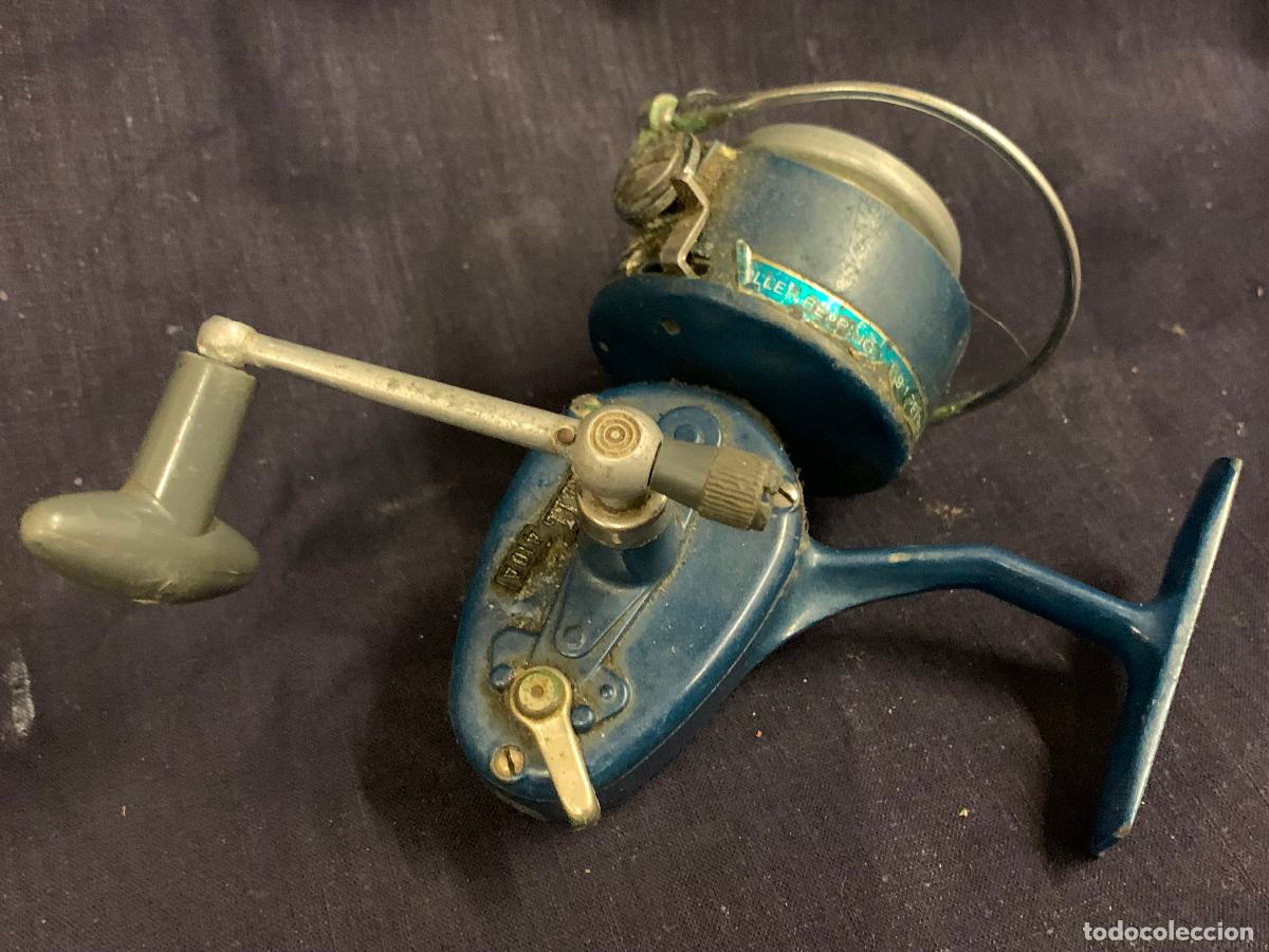 Coleccionismo deportivo: Antiguo carrete de pesca MITCHELL 410A - Foto 7