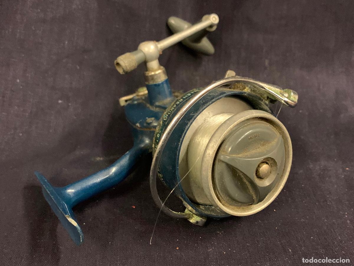 Coleccionismo deportivo: Antiguo carrete de pesca MITCHELL 410A - Foto 8