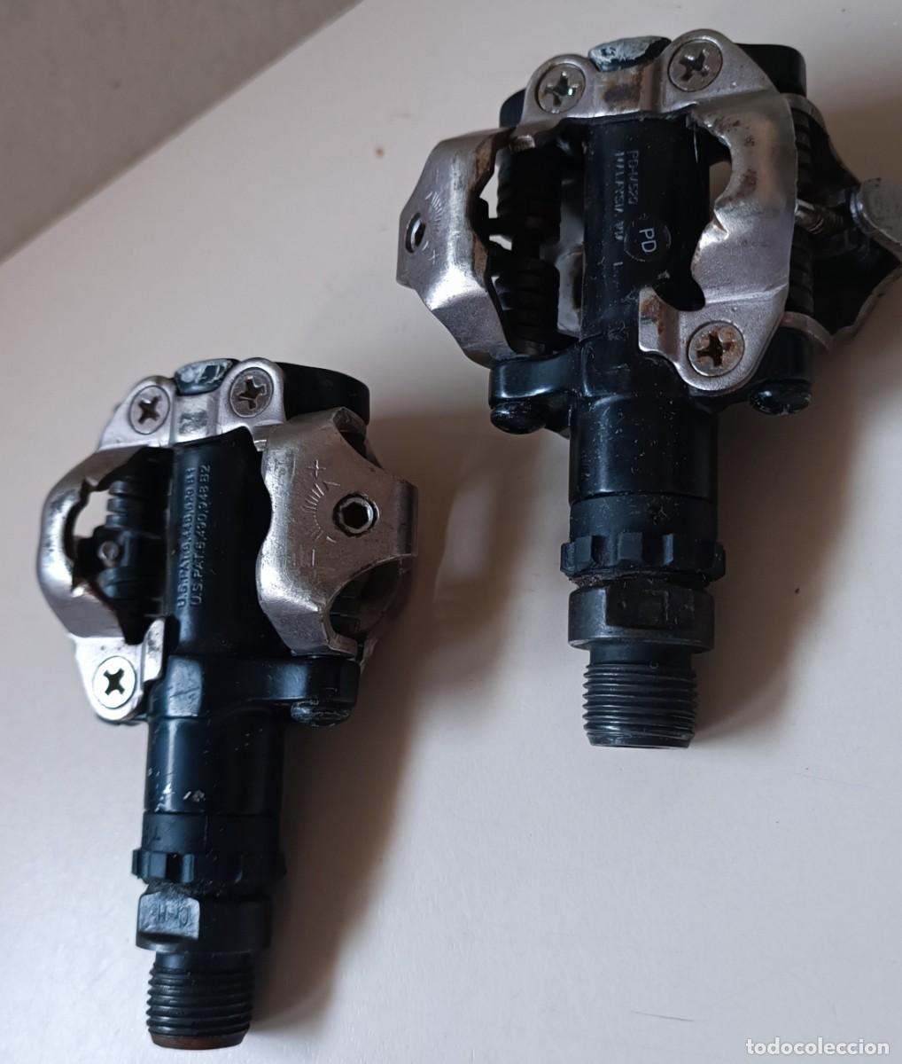 Coleccionismo deportivo: PEDALES AUTOMATICOS SHIMANO PD-M520 - Foto 1
