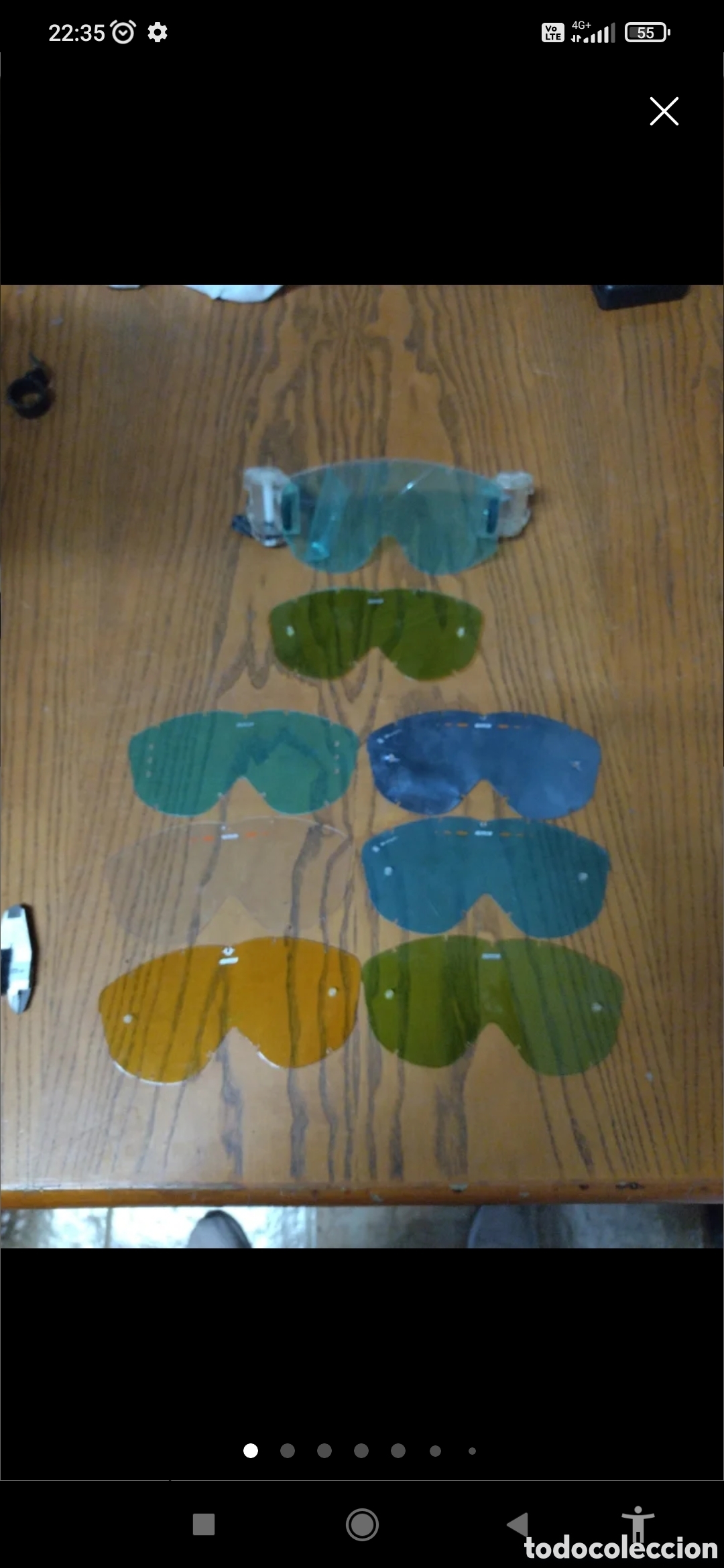Coleccionismo deportivo: SPY Recambio lentes roll off. - Foto 1