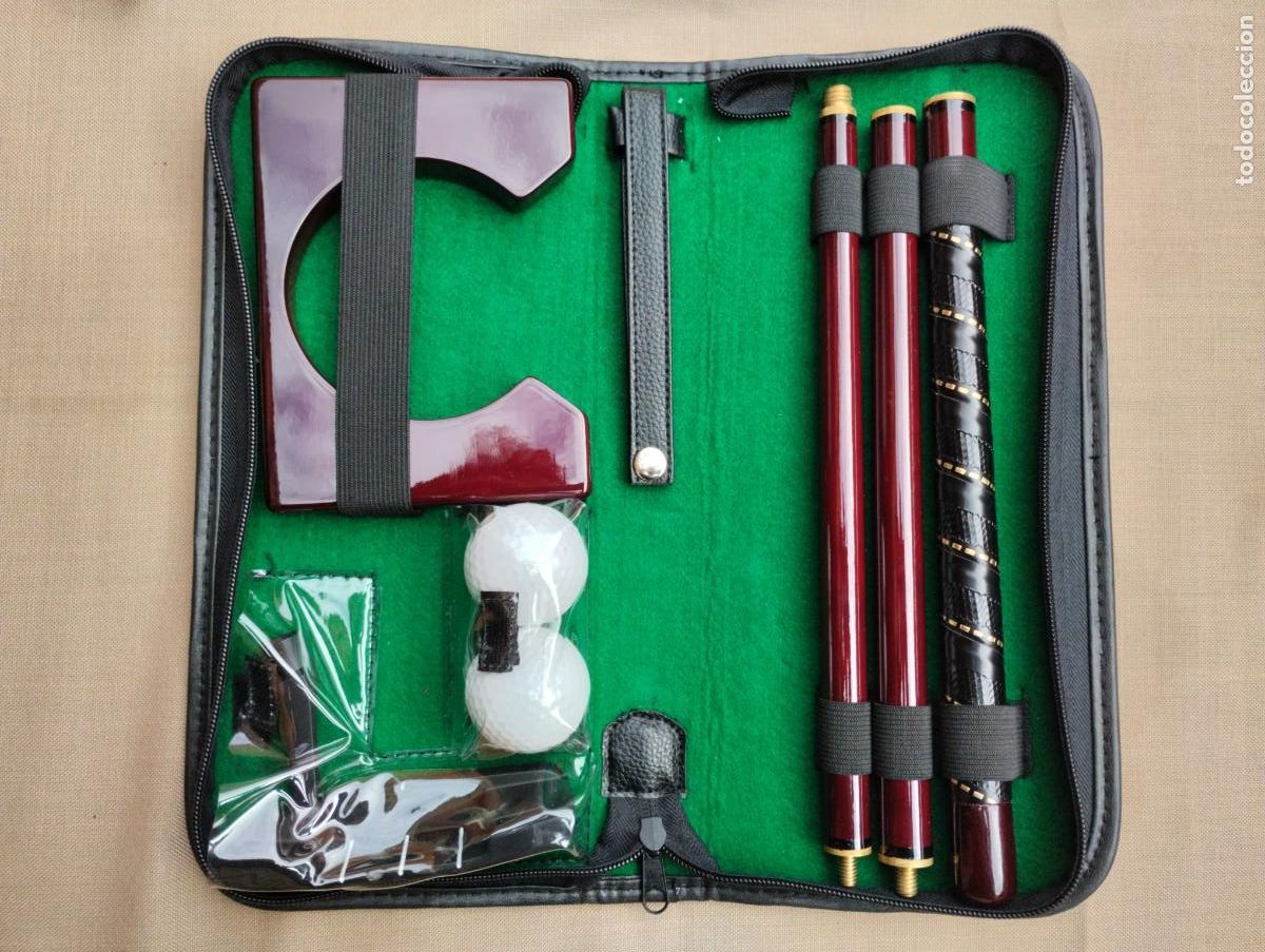 Coleccionismo deportivo: Estuche Golf Oficina - Foto 1