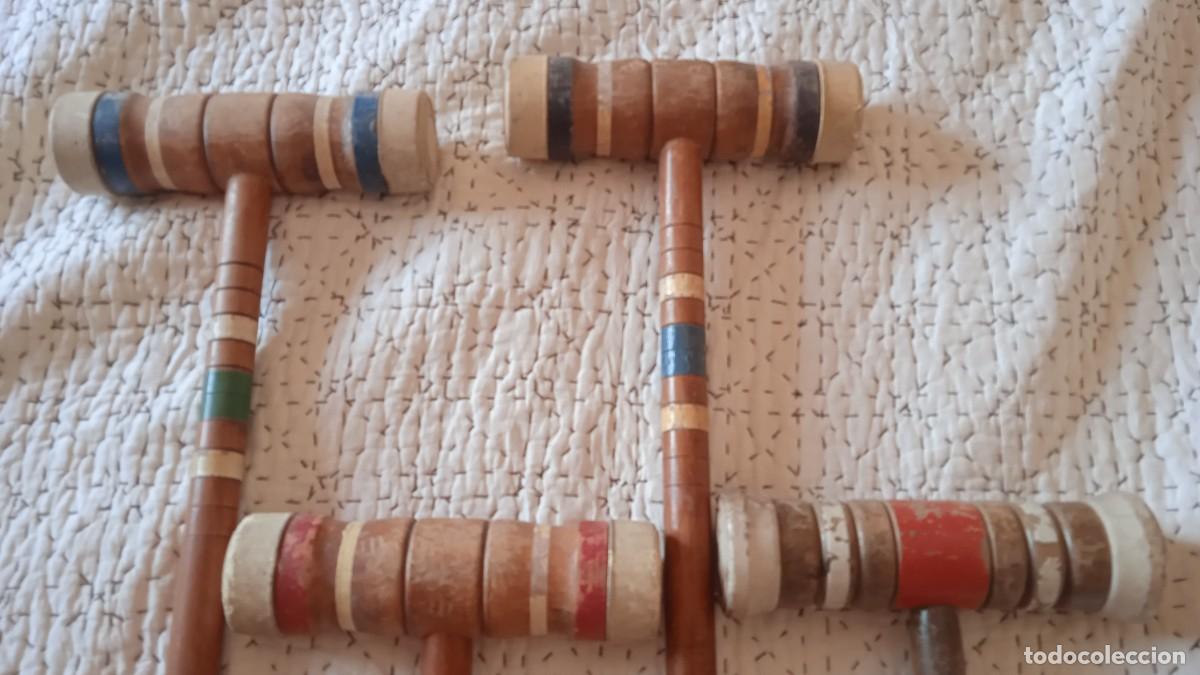 Coleccionismo deportivo: Antiguos palos de croquet? - Foto 2